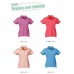 【LeVon】女吸濕排汗抗UV短袖POLO衫-粉桔-LV7316.